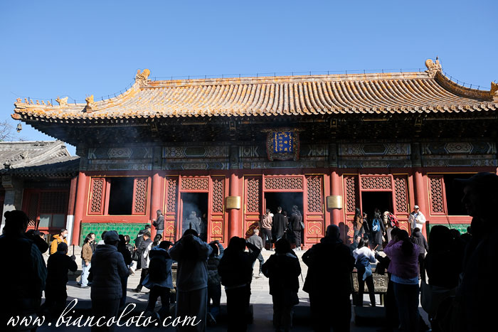 Павильон  Вечного Прибежища. Буддийский храм Ламы в Пекине