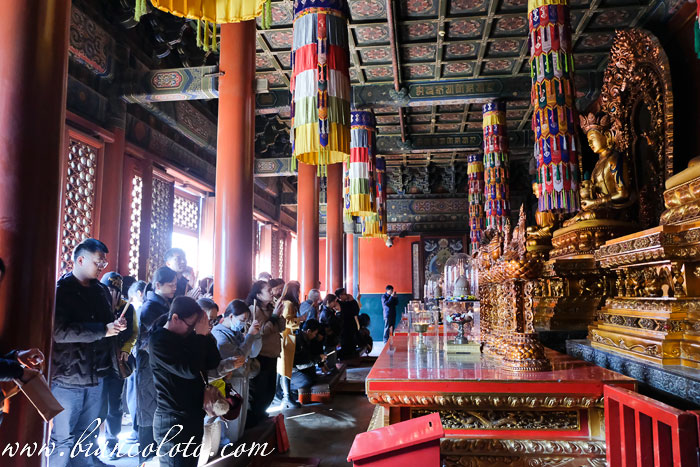 Павильон  Вечного Прибежища. Буддийский храм Ламы в Пекине