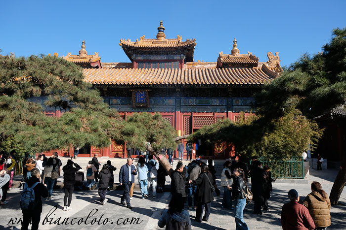Павильон  Учения. Буддийский храм Ламы в Пекине