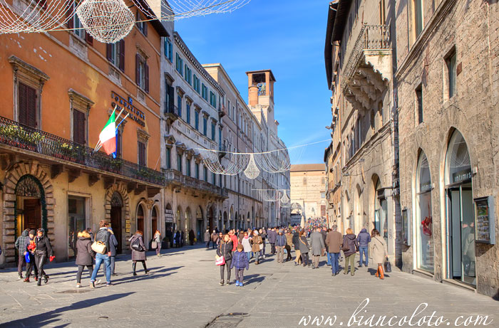 Corso Vannucci. Перуджа