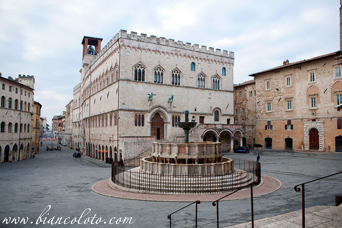 Площадь IV Novembre. Перуджа