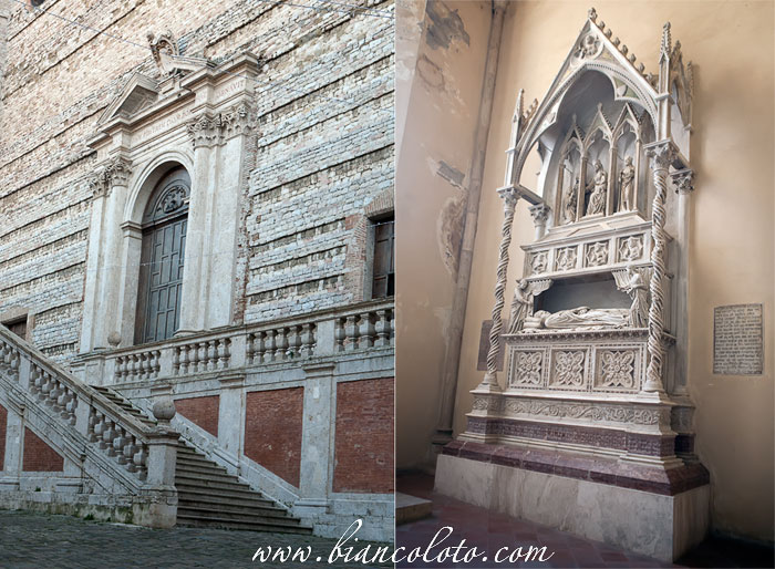 Базилика Святого Доменика и надгробие Бенедикта XI. Перуджа