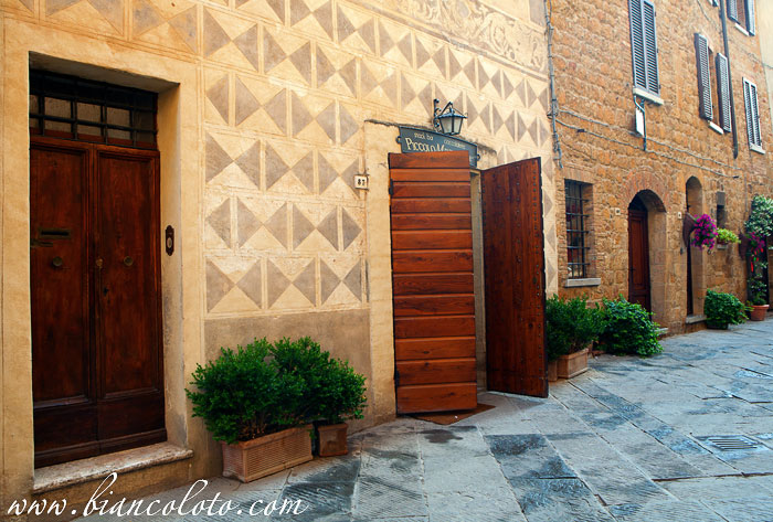 Пьенца. Тоскана. Италия