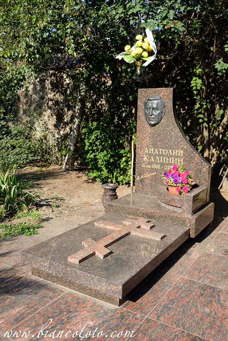 Могила Анатолия Калинина