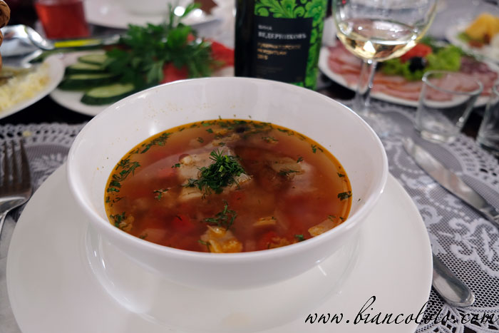 Уха в ресторане «Старый город»