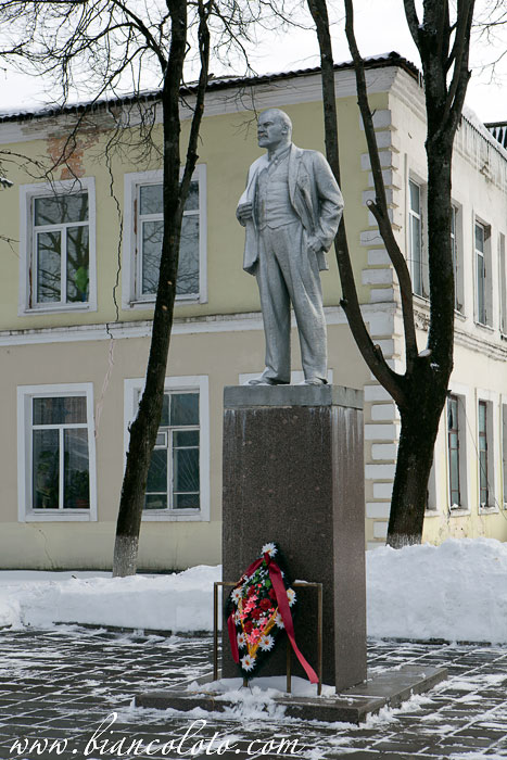 Памятник Ленину в Рузе