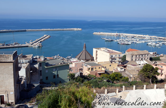 Вид на порт. Шакка (Sciacca)