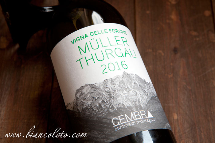 Мюллер тургау от Cembra cantina di montagna