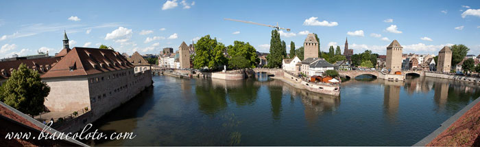 Вид на Страсбург