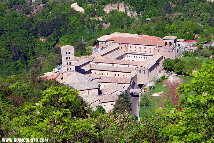 Святая Схоластика. Субьяко