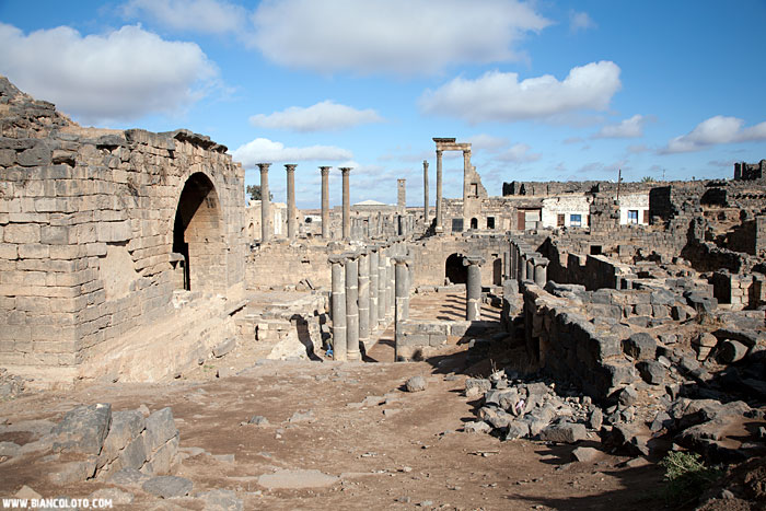 Вид на город. Босра. 