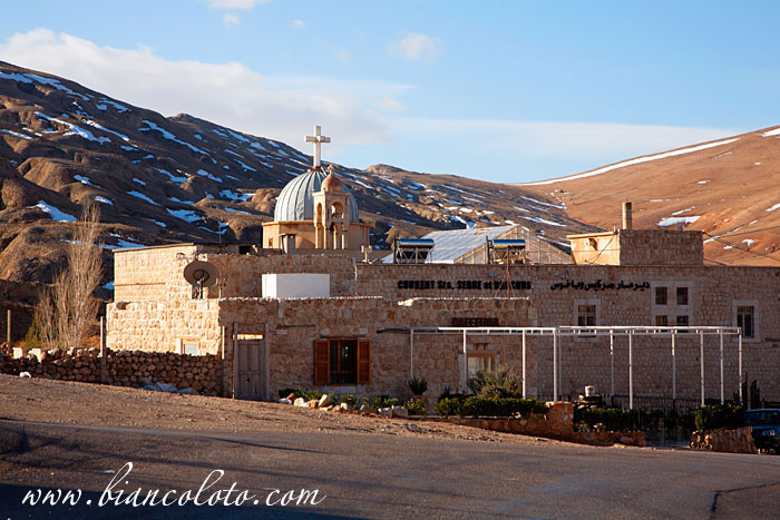 Монастырь Святого Сергия и Вакха. Маалюля. Сирия.