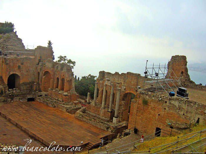 Таормина, античный театр