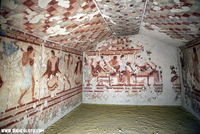 Гробница Триклиния, или гробница Праздника. Тарквиния