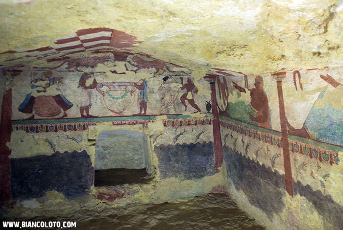 Гробница Львиц. Тарквиния