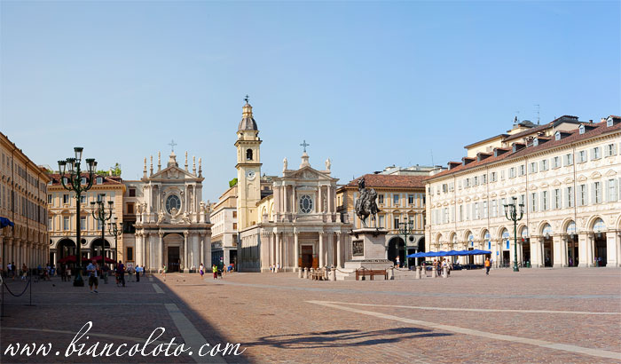 Площадь Сан Карло. Турин