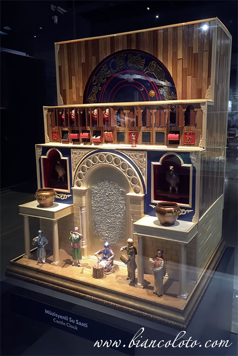 Водяные часы с музыкантами. Аль-Джазари