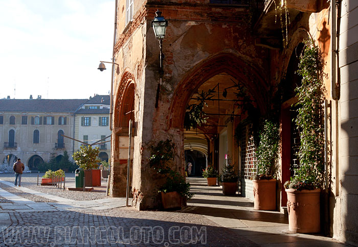 Площадь Кавур. Верчелли