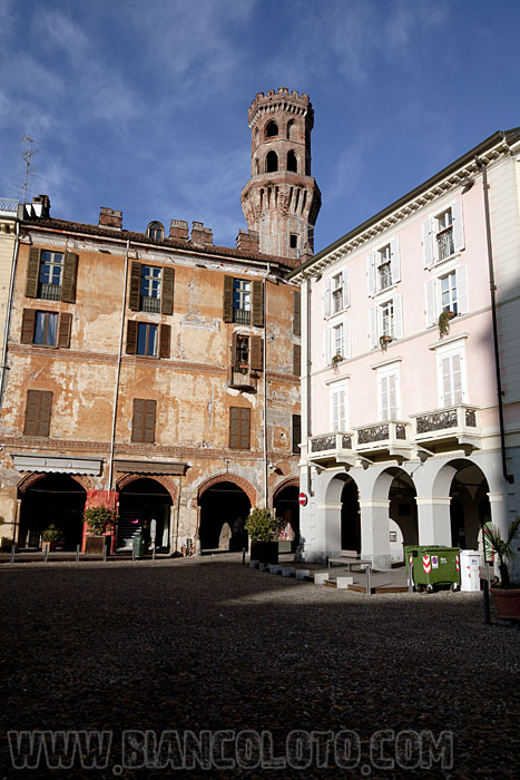 Площадь Кавур. Верчелли