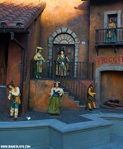 Вертеп в Риме на площади Святого Петра