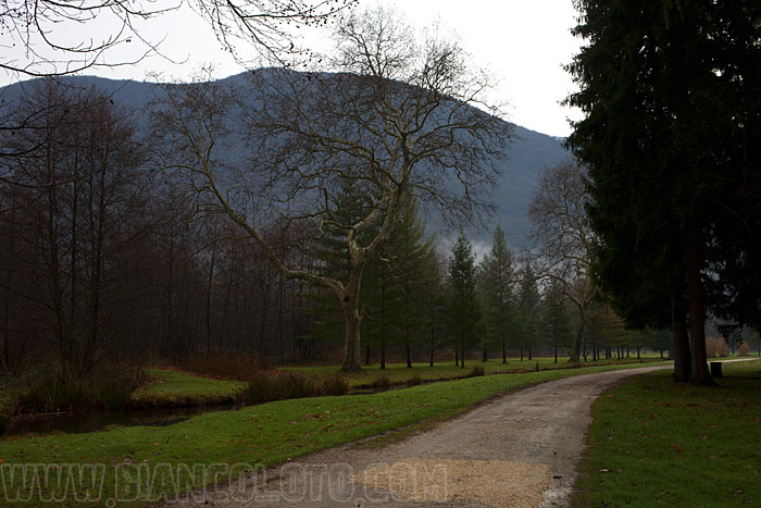 Парк замка Визий